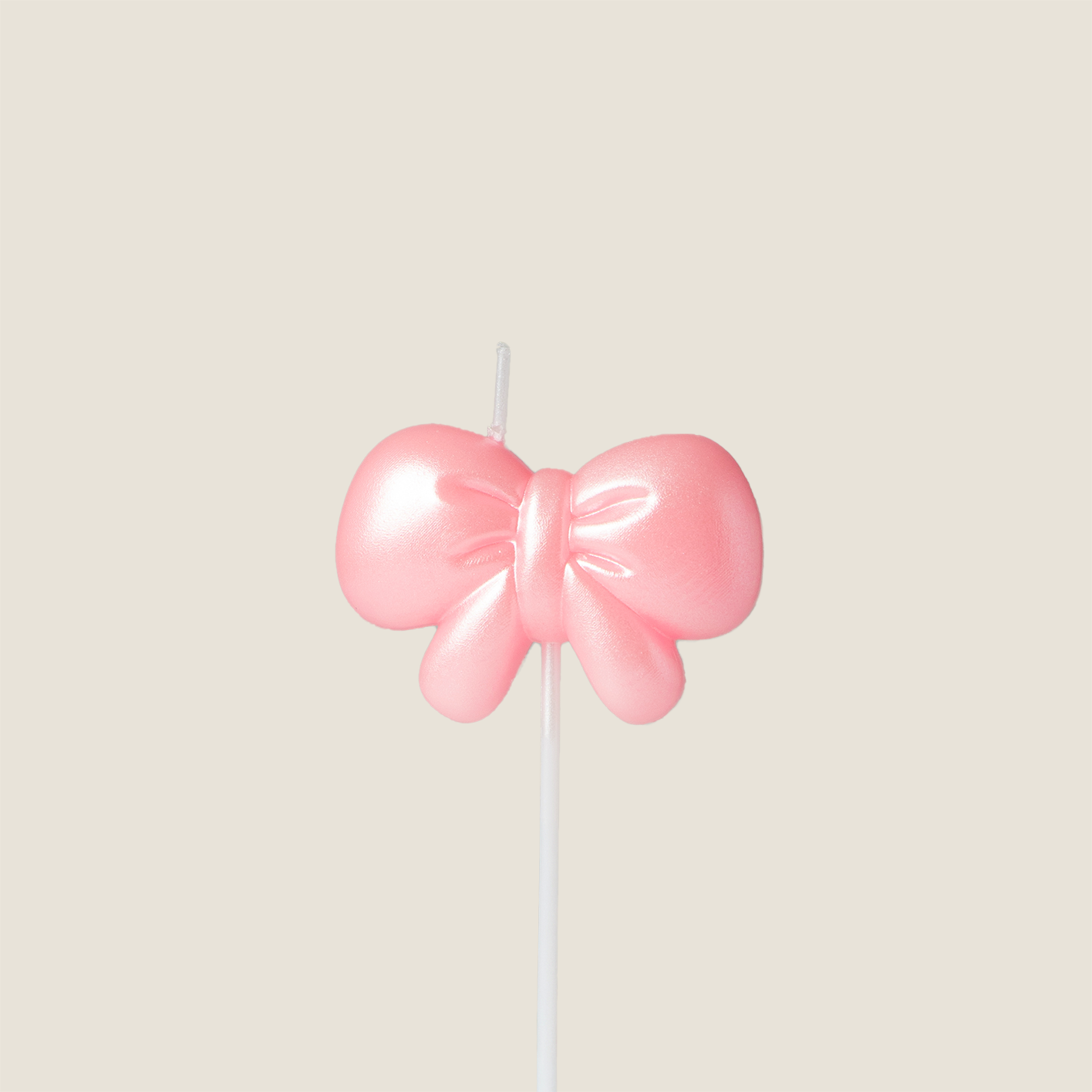 Pink Ribbon candle
