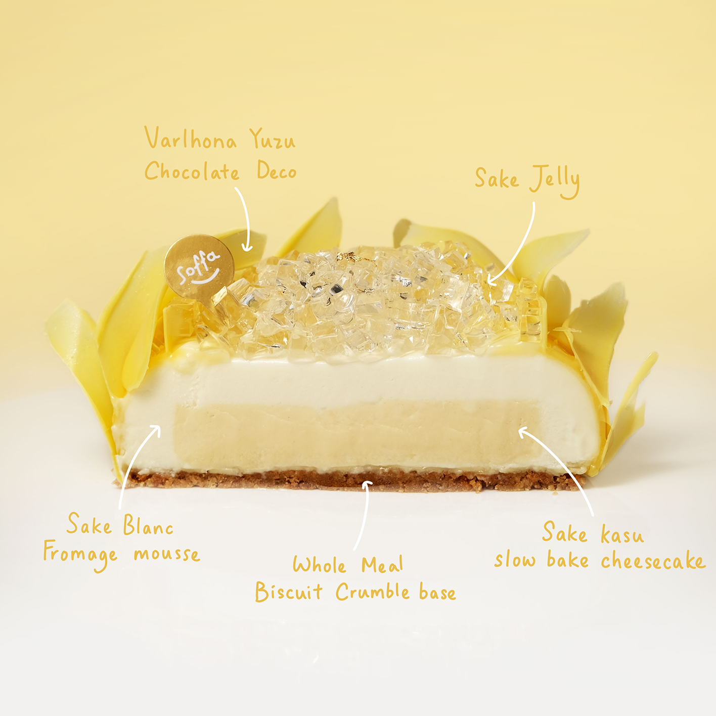Sake Cheesecake
