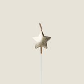 Gold Star candle