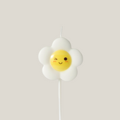 White Flower candle